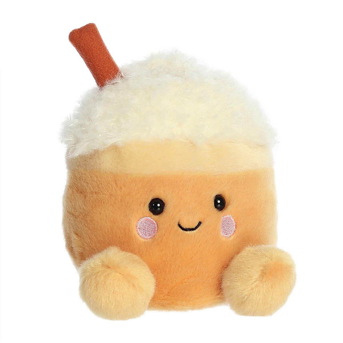 Palm pals speckle pumpkin spice latte plush